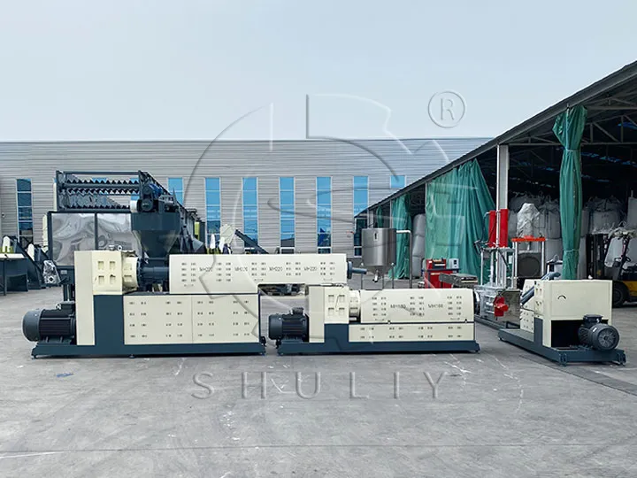 waste film recycling line