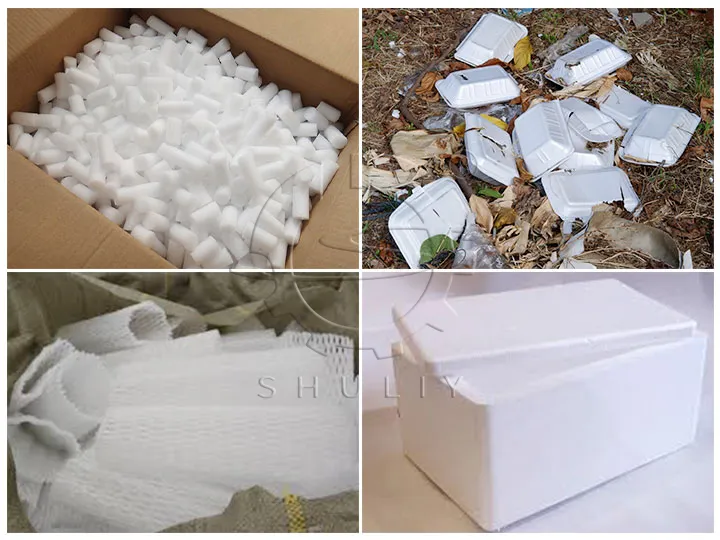waste plastic foam