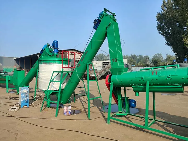 PET recycling machine