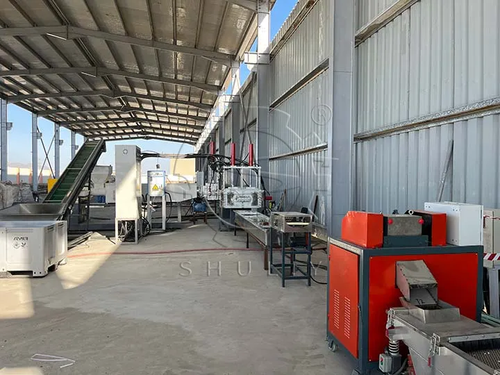 strand pelletizing system