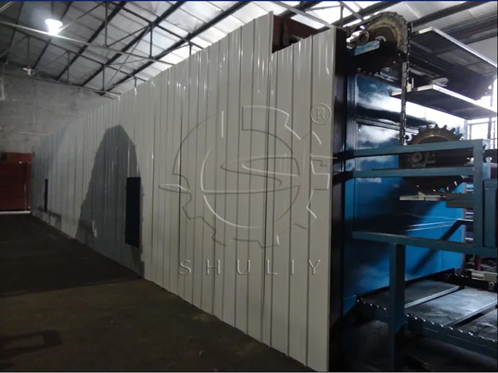 egg tray drying machine
