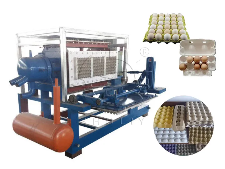 paper egg tray making machine