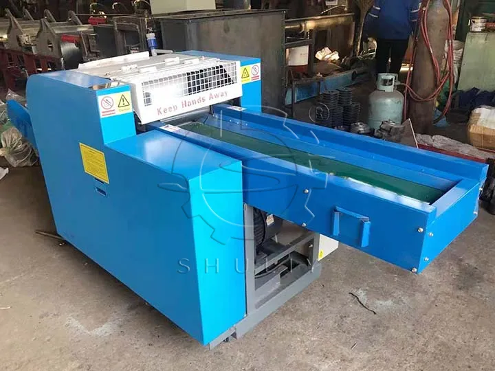 waste textile cutting machine