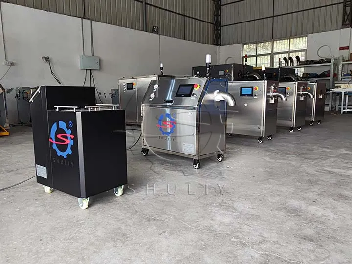 máquina de pellets de hielo seco y máquina de limpieza con hielo seco