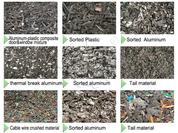 Hiệu quả tách của máy tách kim loại dòng điện eddy
