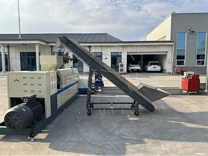 recycling pelletizing machine