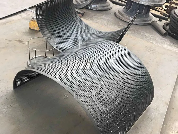 Деталь сетки для контроля размера выхода