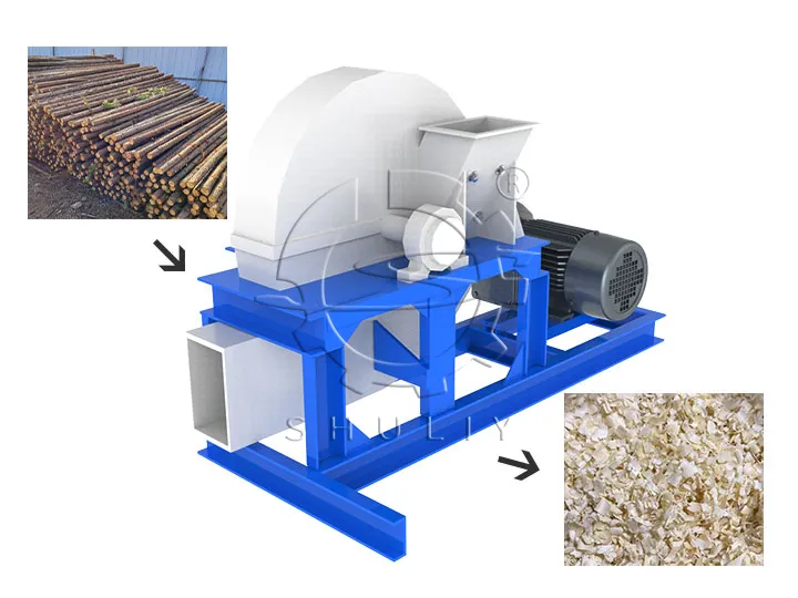 wood shaving machine