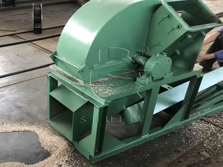 wood waste crusher machine​