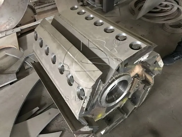 blades roller of drum chipper