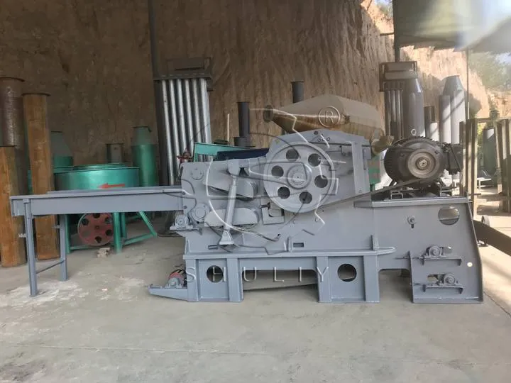 drum style wood chipper