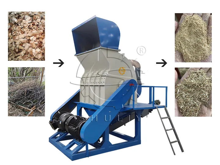 wood hammer mill