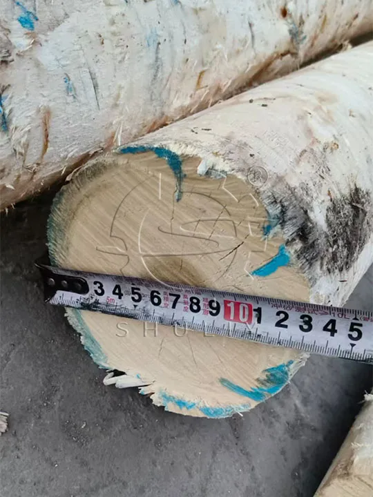 30cm Logs for Wood Peeling Machine
