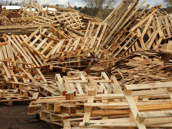 Wood pallets