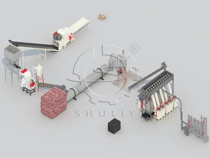 Charcoal Briquette Production Line