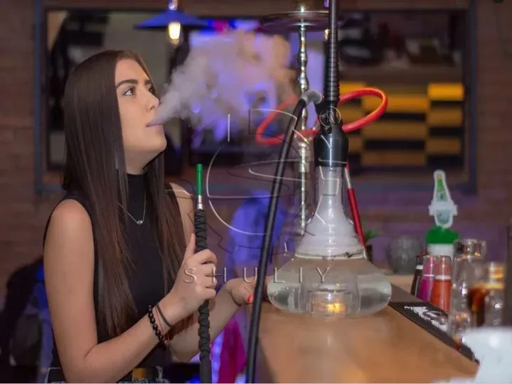 Hookah Smoking Scene