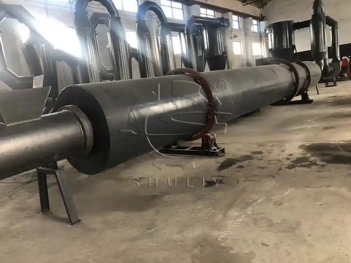 Rotary Drum Dryer For Wood Sawdust