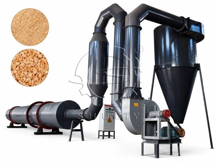 Sawdust Dryer Machine