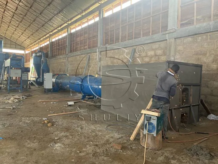 Self-built Hot Air Furnace