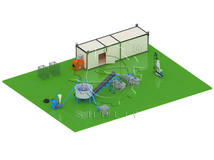 Shisha Charcoal Production Line
