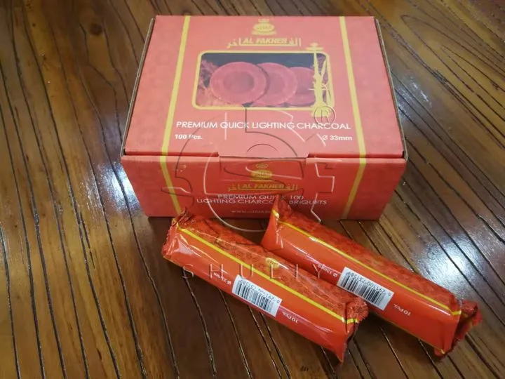 Shisha Charcoal in Packaging