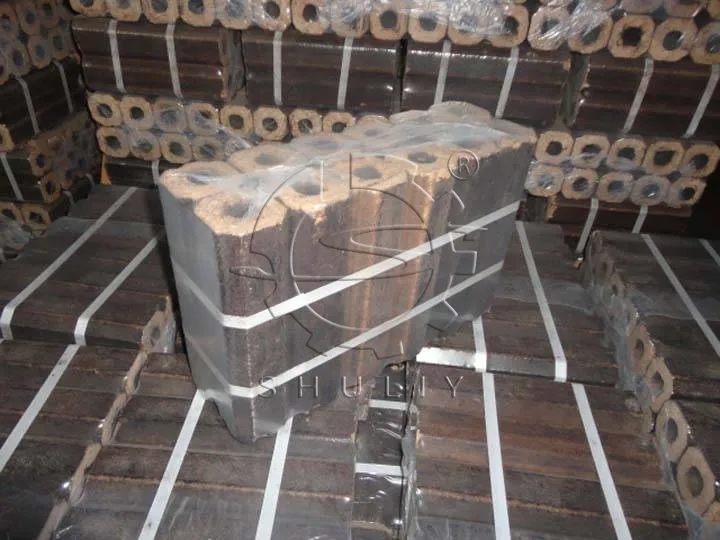 wood briquette fuel transportation