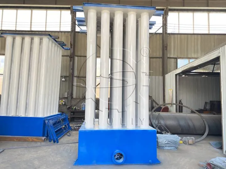 Electrostatic Flue Gas Purification System