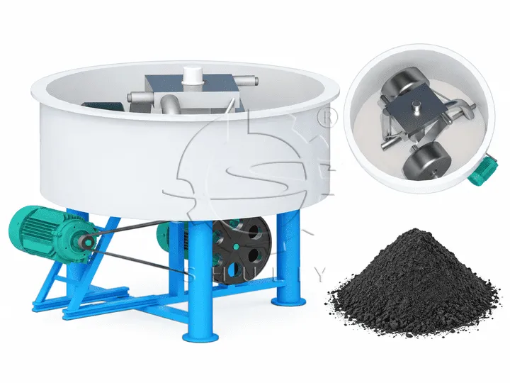 Charcoal Wheel Grinding Mill