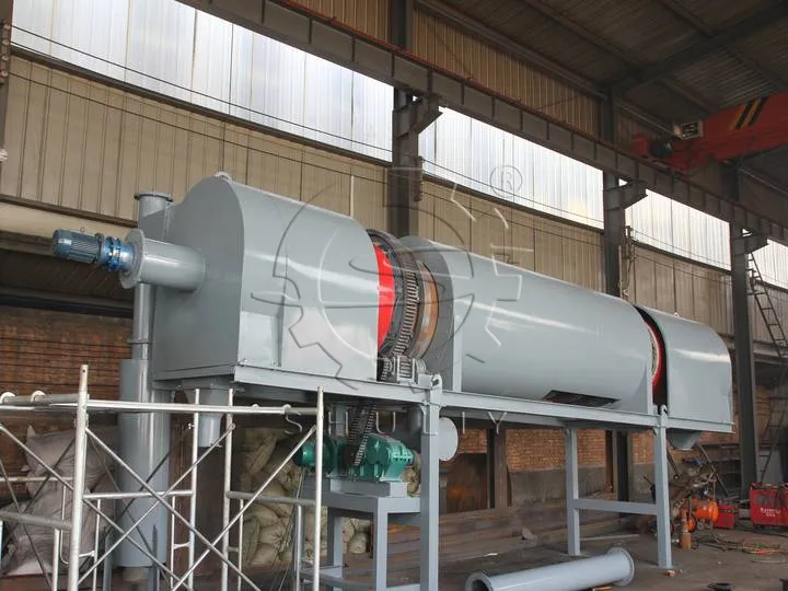 continuous biomass carbonization machine