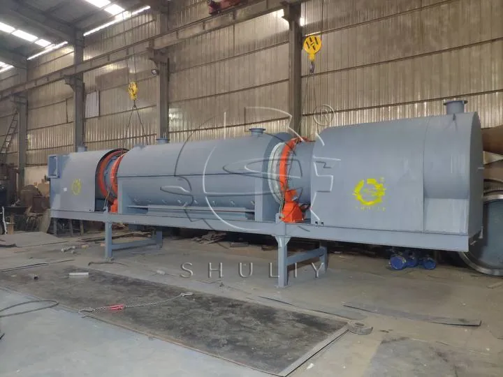 continuous carbonizing machine