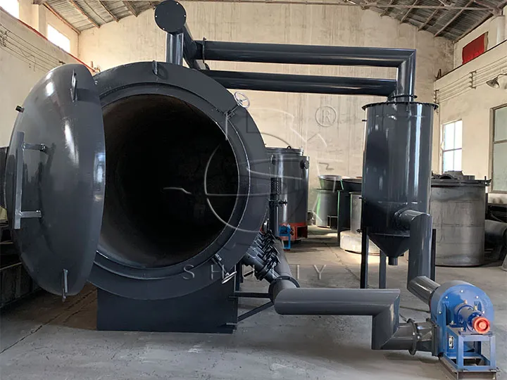 horizontal carbonization furnace equipment