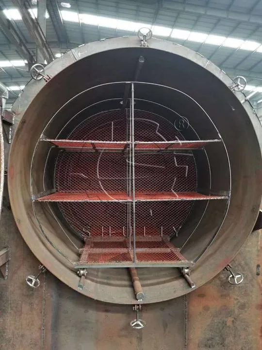 horizontal charcoal furnace