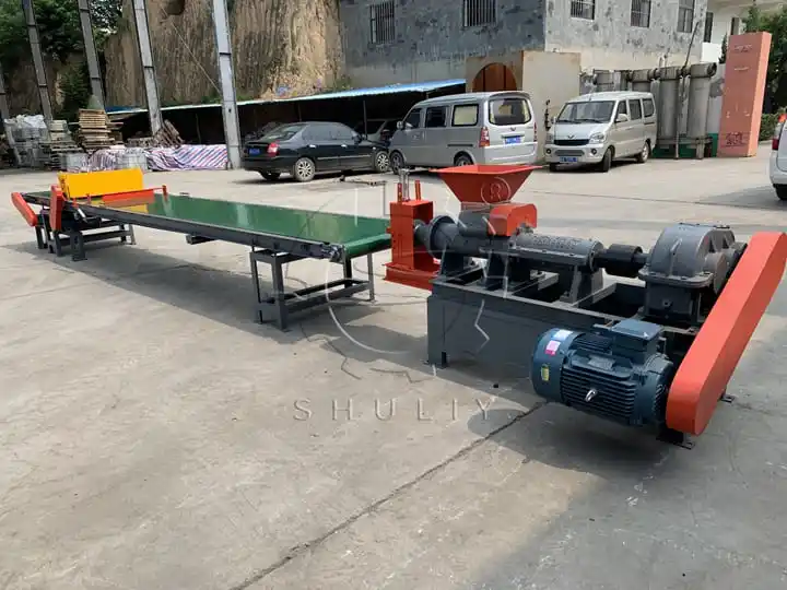 charcoal briquette extruder machine
