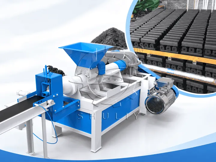 charcoal briquette making machine