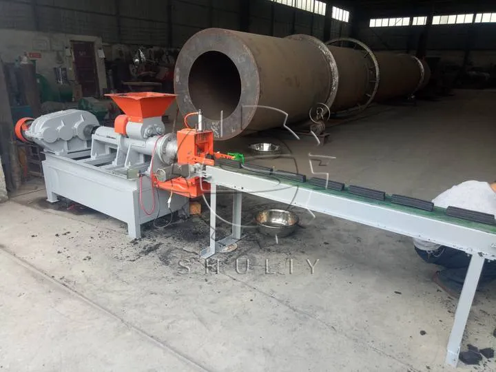 charcoal extruder machine