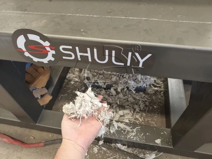 shredded jumbo bag material